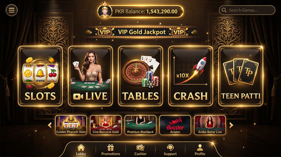 Main screen of naseebet casino page for PK players - 4